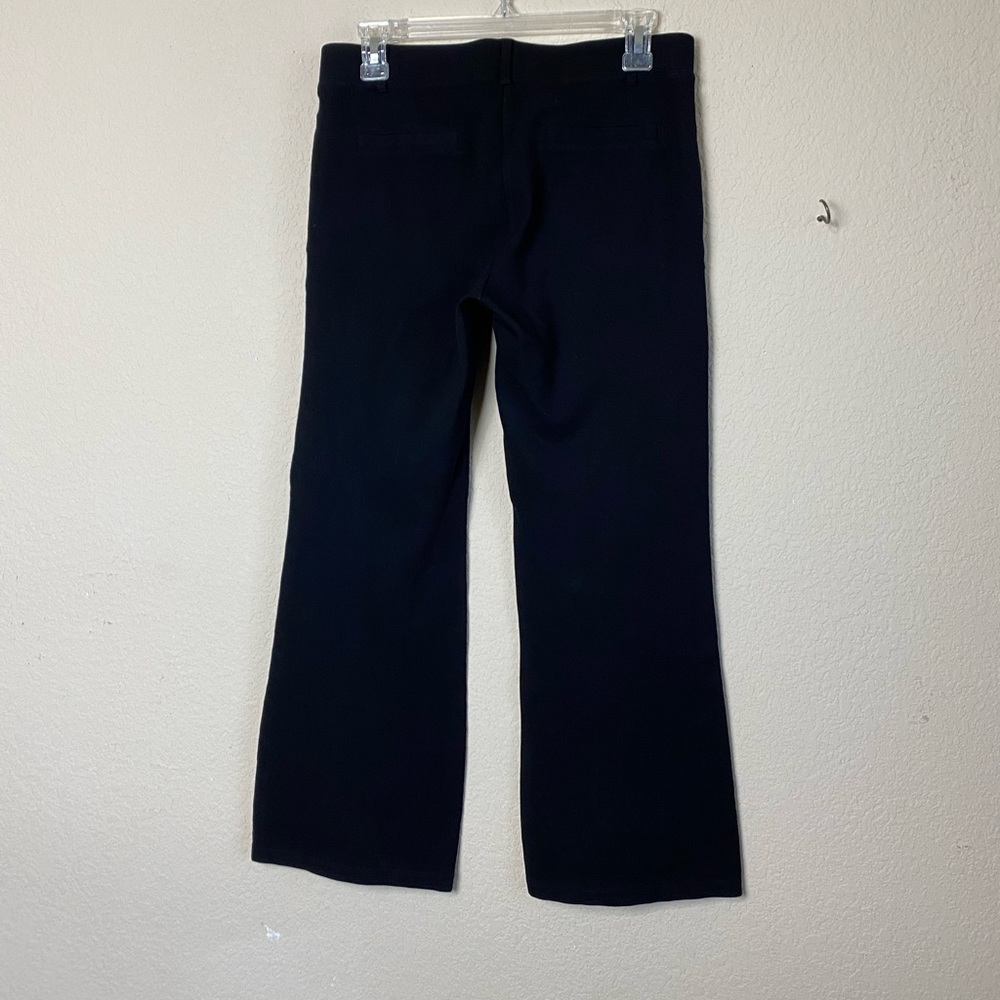 Betabrand Black Boot-Cut Classic Dress Pant Yoga Pants Size Small Petite - Picture 9 of 12